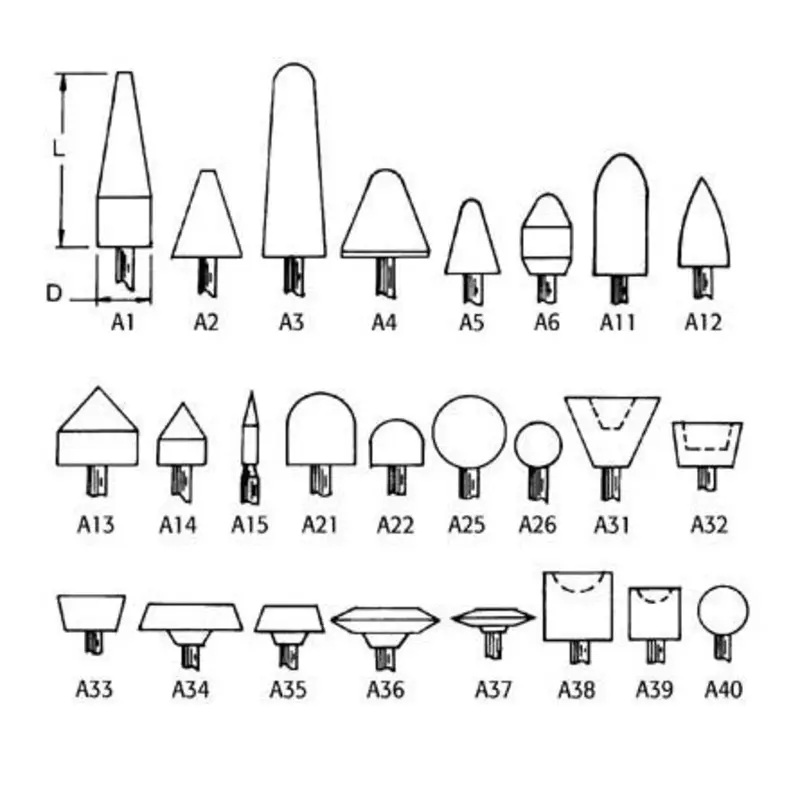 Norton Quantum Shape A Mounted Points  | MSC Industrial Supply Co.