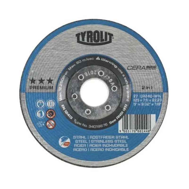Tyrolit CERABOND Premium Cut-Off Discs  | MSC Industrial Supply Co.