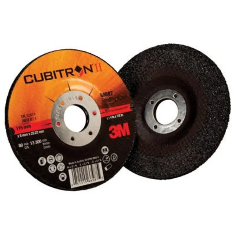 3M Cubitron II Depressed Centre Grinding Wheels  | MSC Industrial Supply Co.