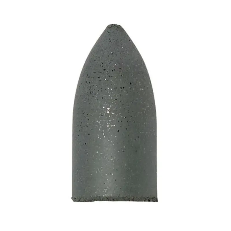 Cratex 7/8 x 1-3/4 x 1/4in Coarse Silicon Carbide Rubberised Abrasive Cone #4707C