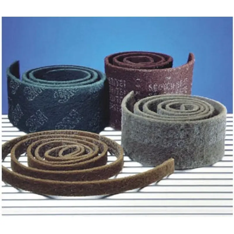 3M 100mm x 10m Medium A Grit Aluminium Oxide Clean and Finish Roll AMED