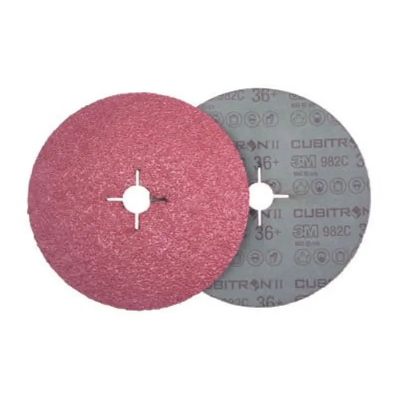 3M 100 x 16mm 36+ Grit Precision Shaped Ceramic Fibre Disc 982C