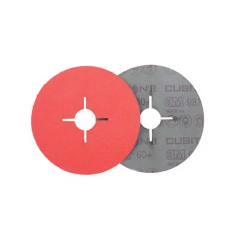 3M 100 x 22mm 60+ Grit Precision Shaped Ceramic Fibre Disc Cubitron II 987C