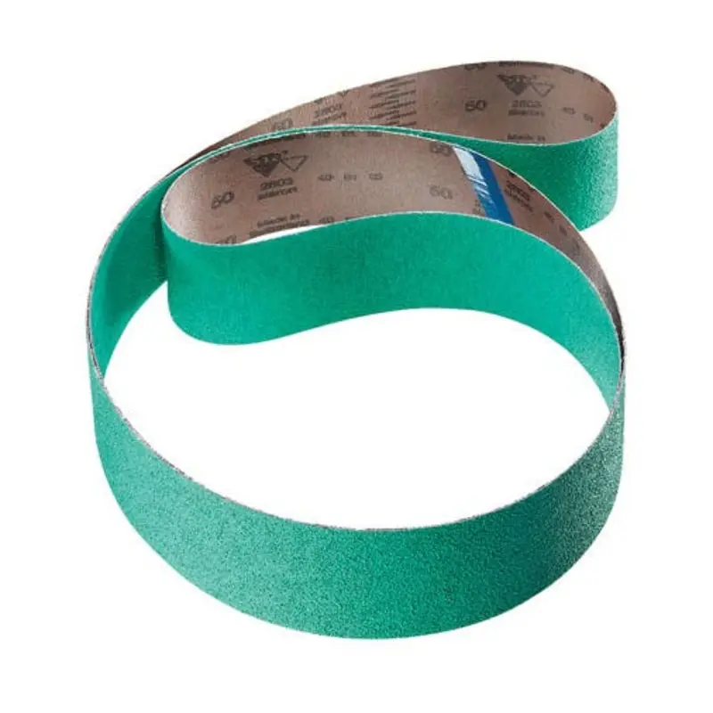 Sia Abrasives 75 x 2000mm 80 Grit Zirconia Premium Cloth Belt 2803