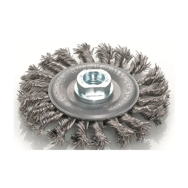 RIB Koti 100 x M14 x 0.5mm Steel Twist Knot Circular Brush