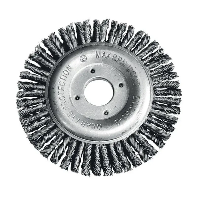 RIB Koti 125 x 22.2 x 0.5mm Steel Ultra Twist Knot Circular Pipeline Brush