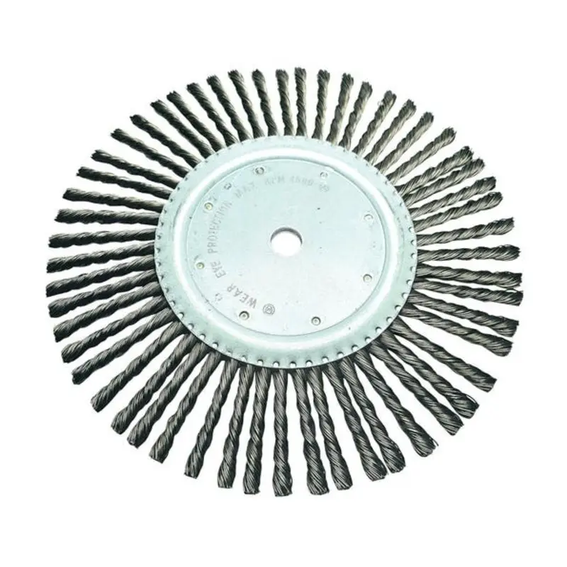 RIB Koti 300 x 20 x 0.8mm Steel Ultra Twist Knot Circular Pipeline Brush
