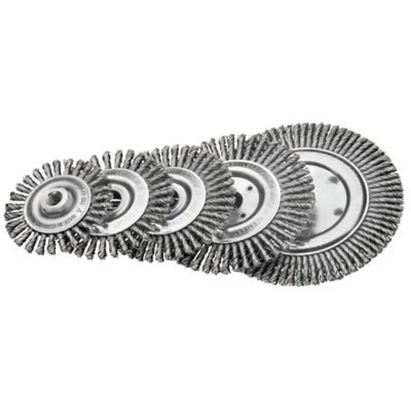 Lessmann 100 x 0.5mm Steel Wire Pipeline Brush