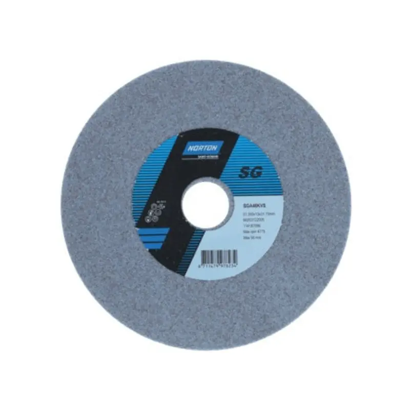 Norton 200 x 13 x 31.75mm 46 Grit Bench Grinding Wheel 3SG46-KVX