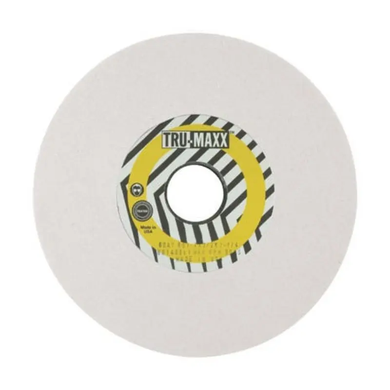 Tru-Maxx 8 x 1/2 x 1-1/4in 80 Grit Aluminium Oxide White Grinding Wheel 28A80K