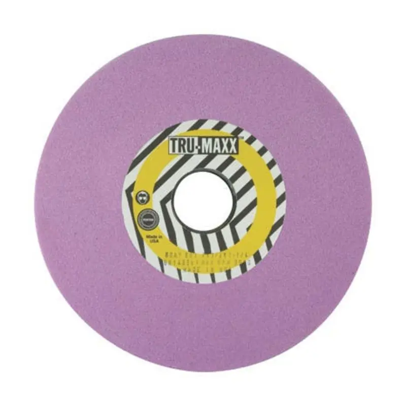 Tru-Maxx 8 x 3/4 x 1-1/4in 46 Grit 29A46K Aluminium Oxide Pink Grinding Wheel