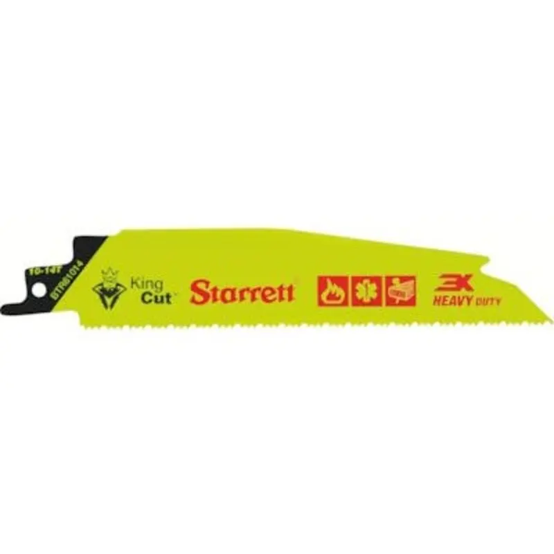 Starrett 150mm 10-14TPI Reciprocating Blade Bi-Metal - Pack of 5