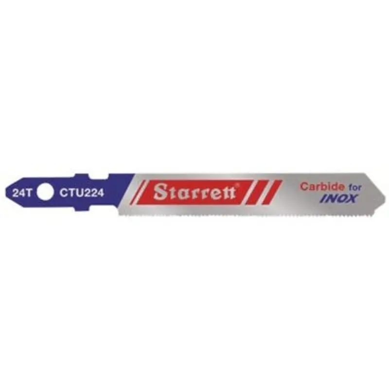 Starrett 2 x 3/8in 24TPI Carbide Tipped Jig Saw Blade