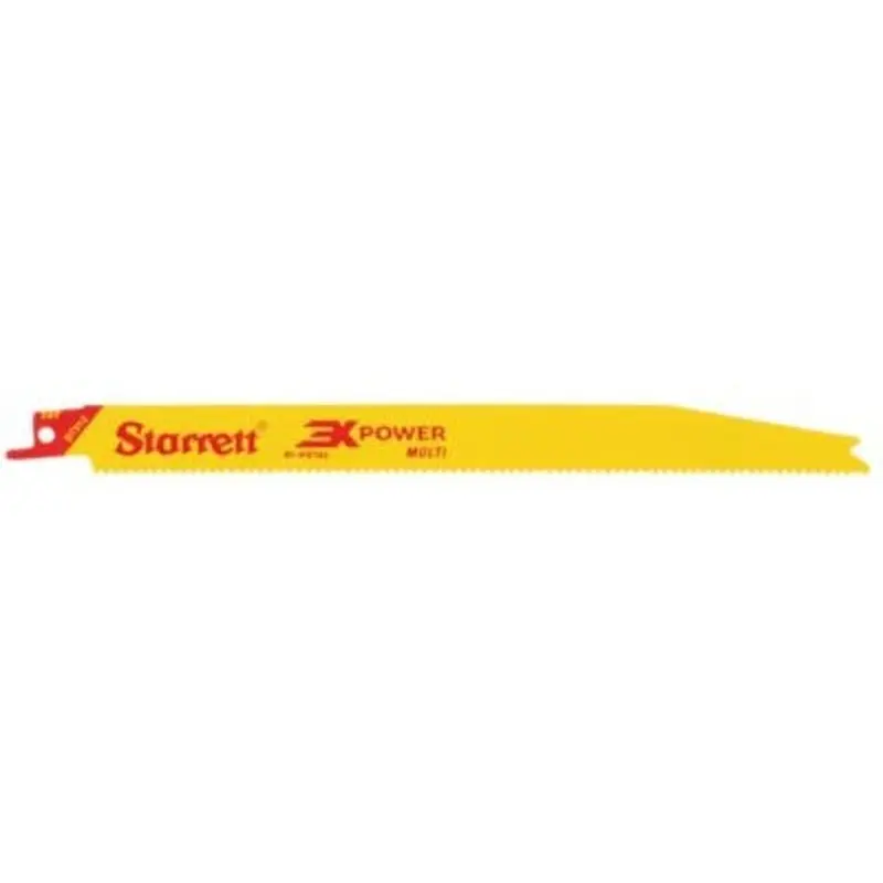 Starrett 225mm/9in 10TPI Reciprocating Blade Bi-Metal - Pack of 5