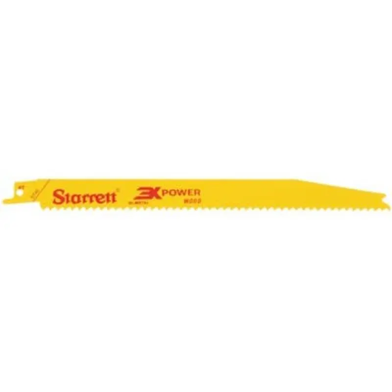 Starrett 225mm/9in 6TPI Reciprocating Blade Bi-Metal - Pack of 5