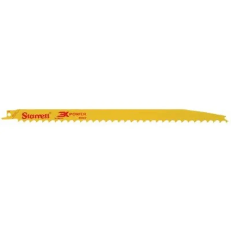 Starrett 300mm/12in 3TPI Reciprocating Blade Bi-Metal - Pack of 5