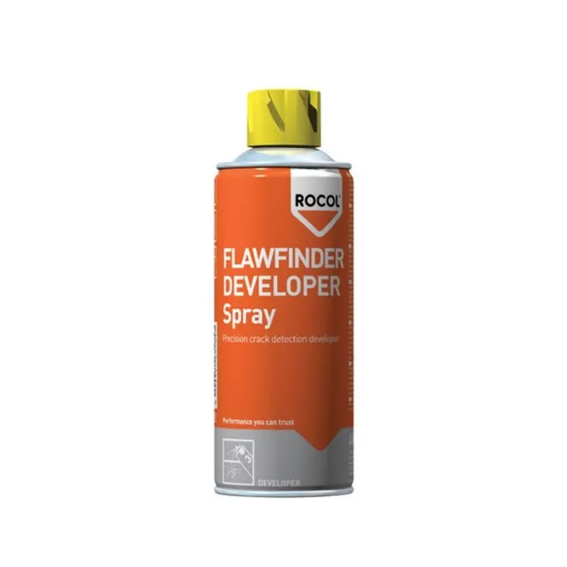 Rocol Flawfinder Developer Sprays  | MSC Industrial Supply Co.
