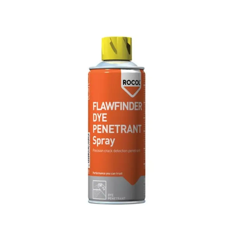 Rocol Flawfinder Dye Penetrant Sprays  | MSC Industrial Supply Co.