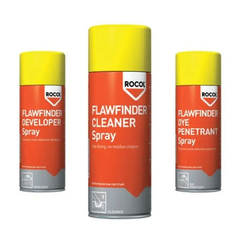 Rocol Flawfinder Non-Destructive Crack Detection System Kit