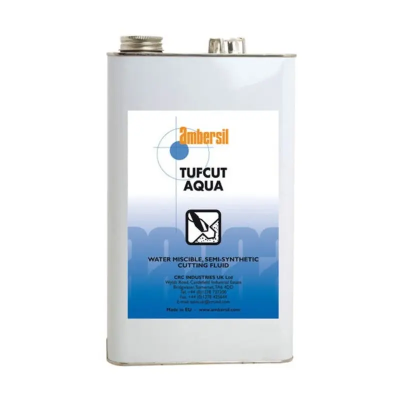 Ambersil Tufcut Aqua Water Soluble Semi Synthetic Cutting Fluid - 5L