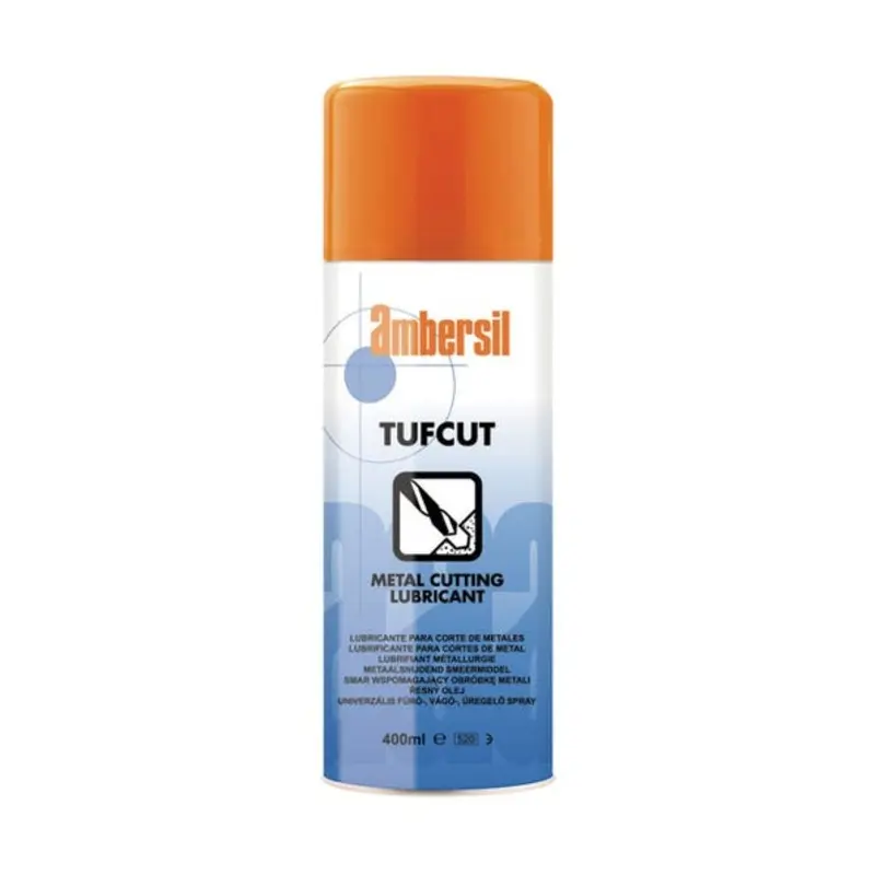 Ambersil Tufcut Metal Cutting Aerosol Lubricant - 400ml