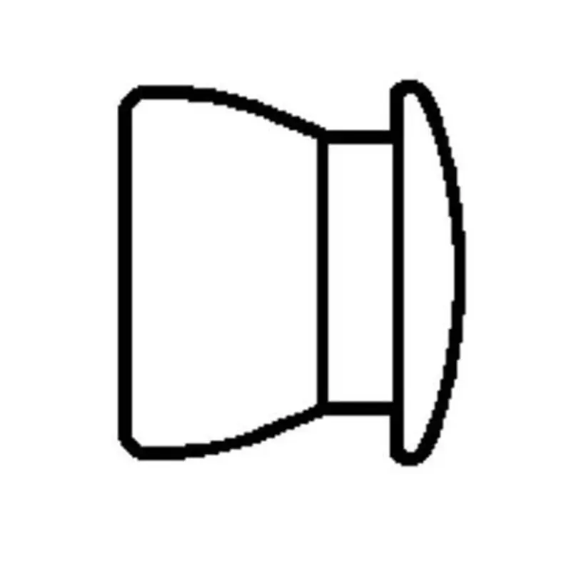 Loc-Line 1/2in End Cap - Pack of 4