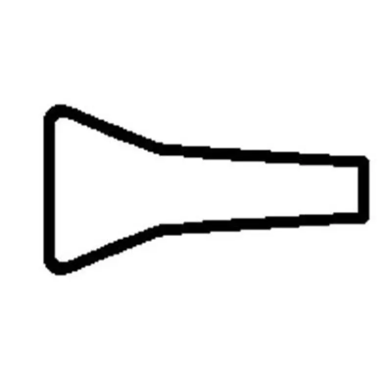 Loc-Line 1/2in Round Nozzle - Pack of 4