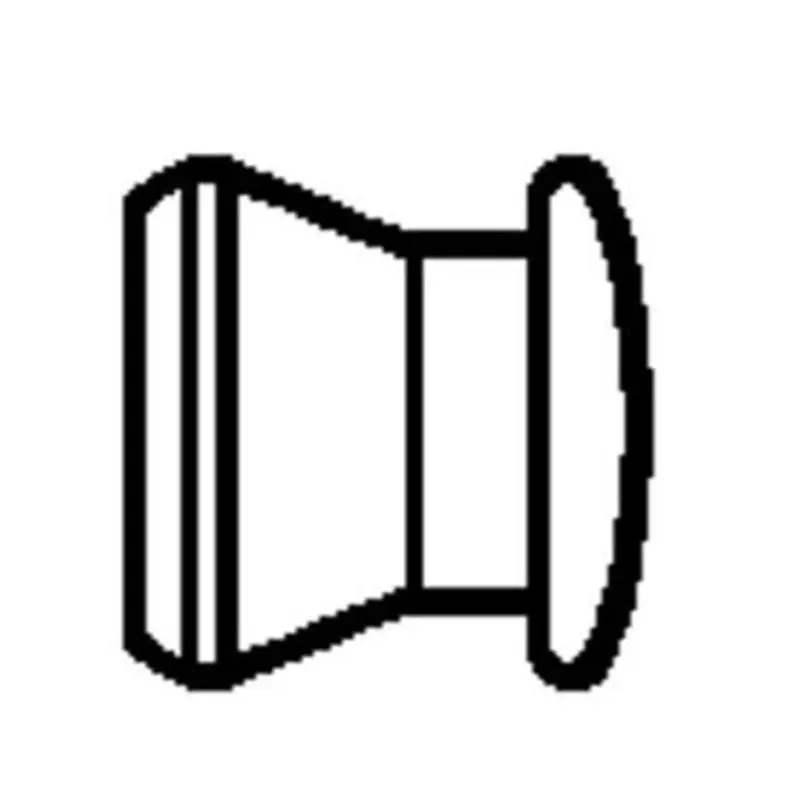 Loc-Line 1/4in End Cap - Pack of 4