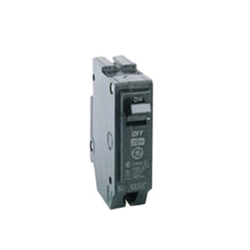 GE Industrial Solutions THQL1120 Q-Line Feeder Circuit Breaker, 120/240 VAC, 20 A, 10 kA Interrupt, 1 -Pole