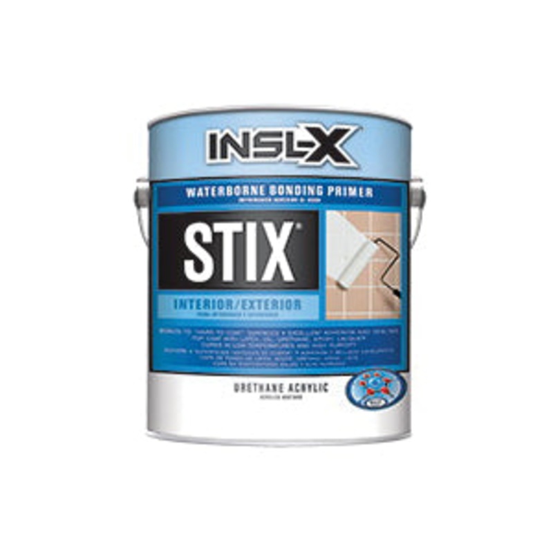 INSL-X Stix SXA110099-04 Waterborne Bonding Primer, Late, Oil Base, White, 0.73 lb/gal VOC, 1 qt