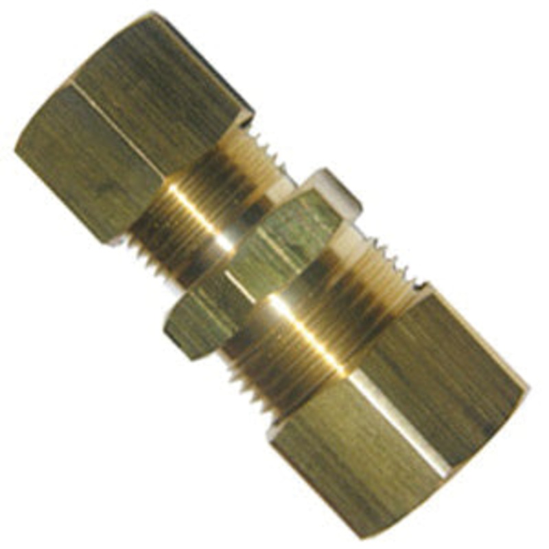 LASCO 17-6249 Union, 1/2 in Compression x 1/2 in Compression, Brass